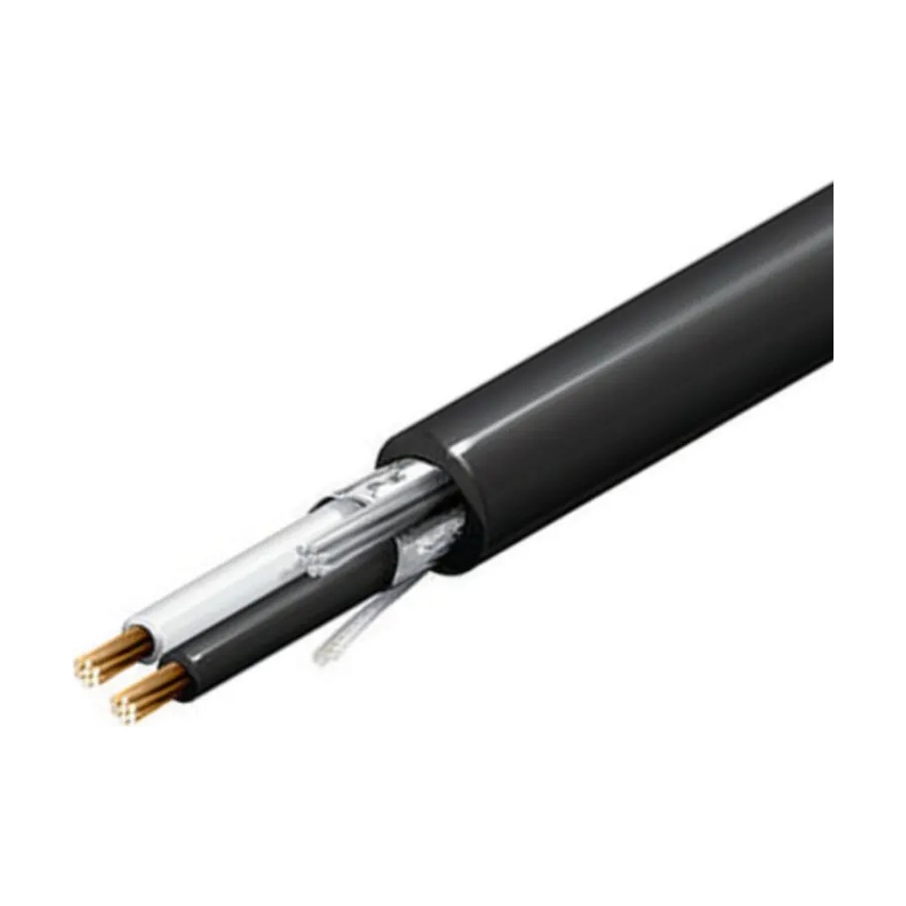 بلدن - كيبل تحكم - 8 خط مقاس 16AWG - لون أسود - بالمتر - CU/PVC/NYL/FS/PVC