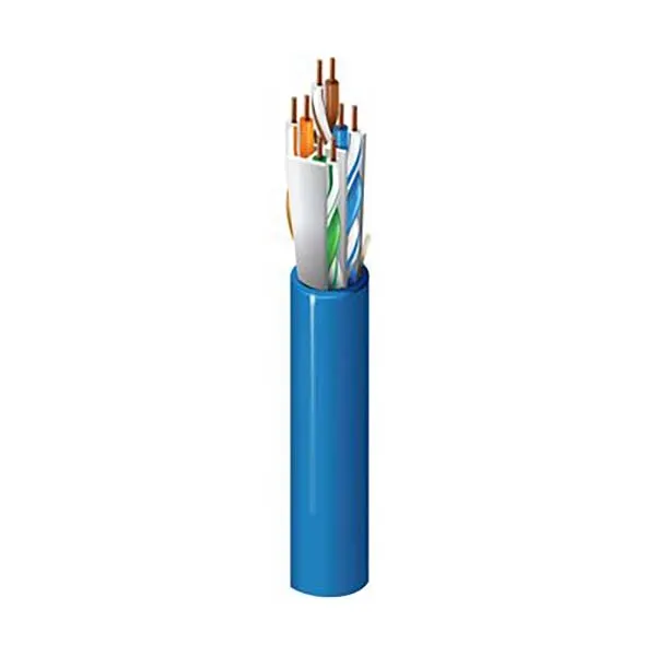 بلدن - كيبل شبكة - اللفة 305 متر - لون أزرق - 10GB Category 6A Cable, 4 Pair, U/UTP, LSZH Indoor CPR Dca