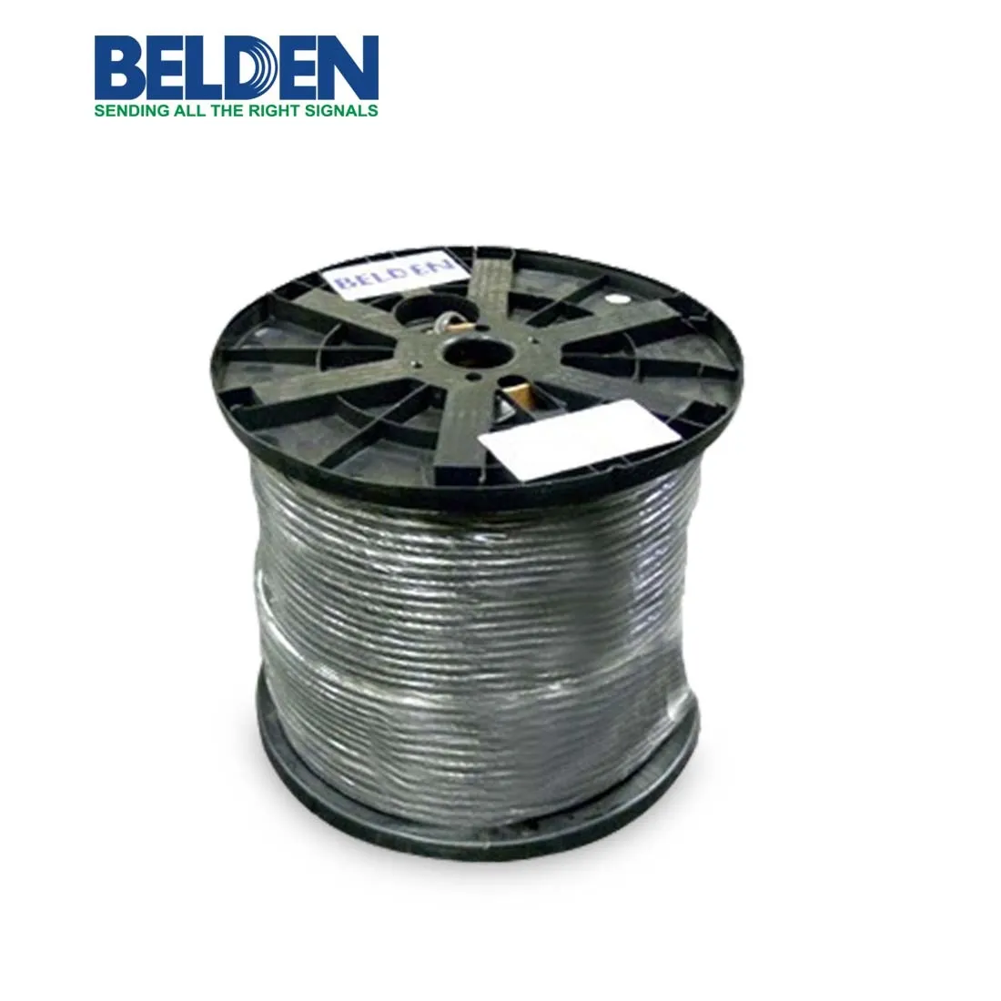 بلدن - كيبل سماعة - 4 خط - مقاس 16AWG - لون رمادي - 305 متر/اللفة - CU/PP/UNSH/FRPVC