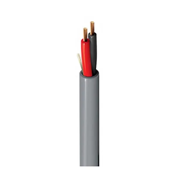 بلدن - كيبل تحكم - خطين - مقاس 22AWG - اللفة 305 متر - لون رمادي - RISER-RI 300V, UNSHIELDED