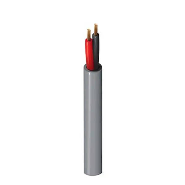بلدن - كيبل تحكم - خطين - مقاس 22AWG - اللفة 305 متر - لون رمادي