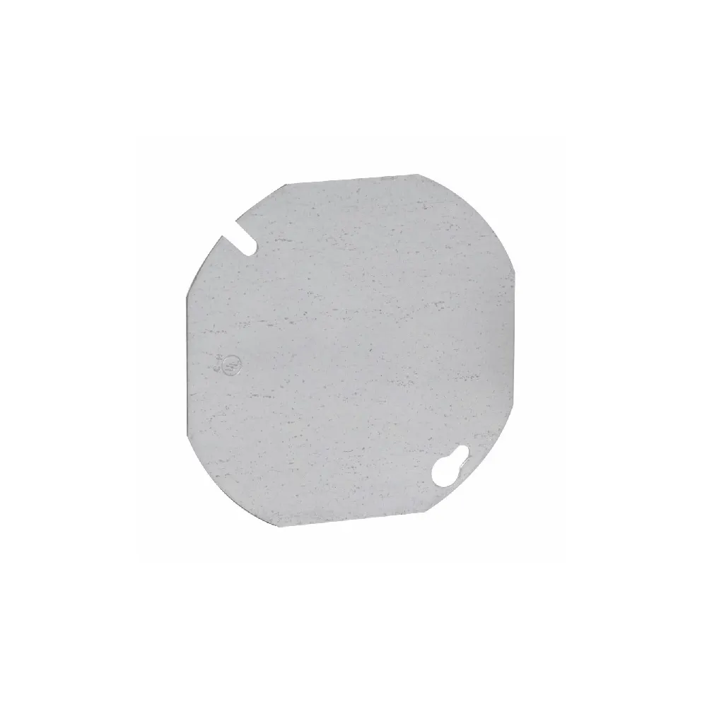 كروس هايندس - غطاء 4 بوصة لعلبة ثماني بدون فتحة مع PVC GASKET