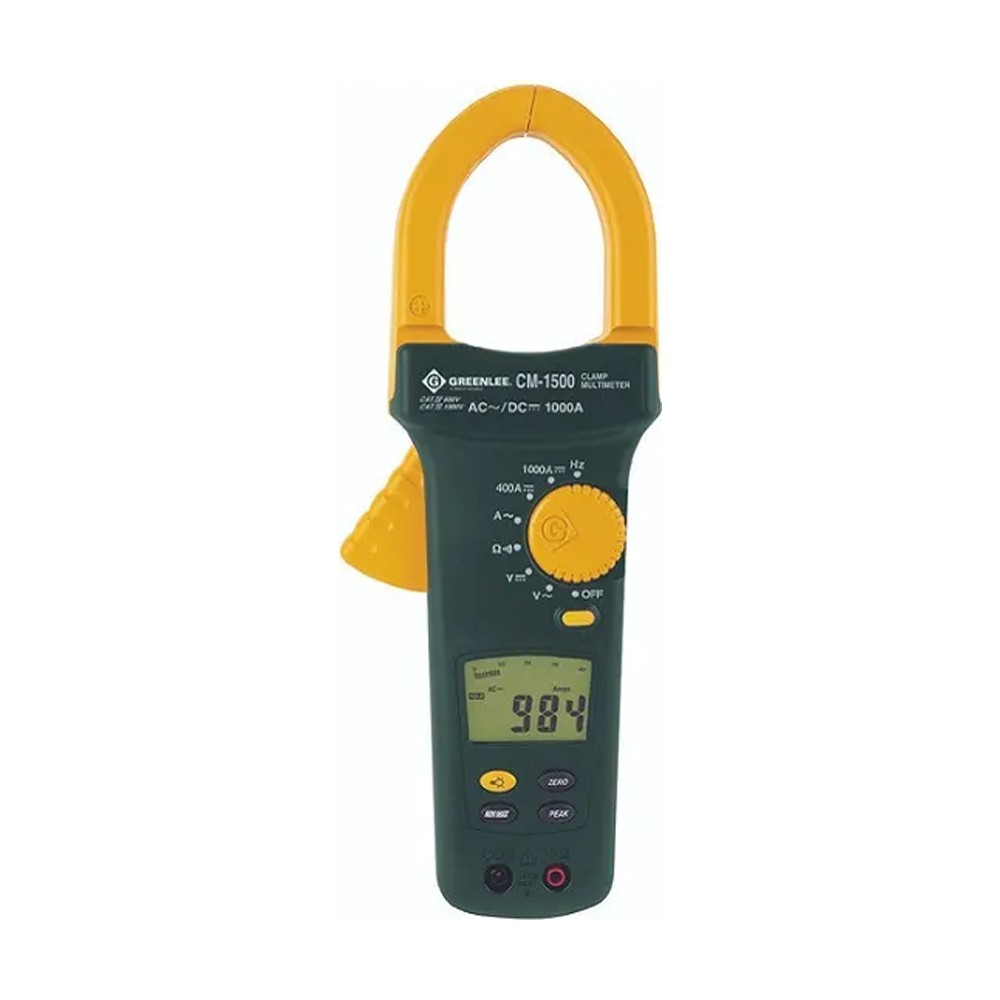 جهاز قياس التيار الكهربائي جرينلي موديل CM-1550 تيار متردد/مستمر 1000 أمبير