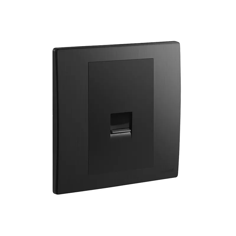 ليجراند - مخرج الهاتف الثانوي Mallia Senses، BS، مفرد، Brushed Black