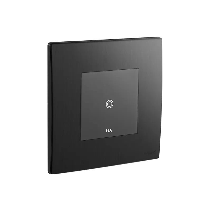 ليجراند - مفتاح لمسة، Mallia Senses، مفرد، خط 1، 16AX، 240V، Brushed Black