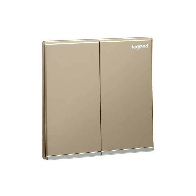 ليجراند - مفتاح Galion، مجوز، خط 1، 16AX، 250V، مع Silver Barre، Champagne