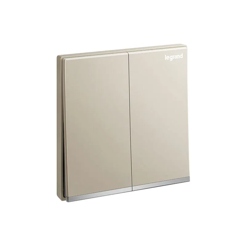 ليجراند - مفتاح Galion، مجوز، خط 2، 16AX، 250V، مع Silver Barre، Champagne