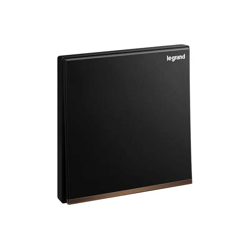 ليجراند - مفتاح وسيط Galion، مفرد، 16AX، 250V، Matt Black