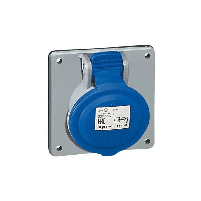 ليجراند - فيش صناعي 32A 4P+E 200/250V على لوحة كهربائية IP44, P17