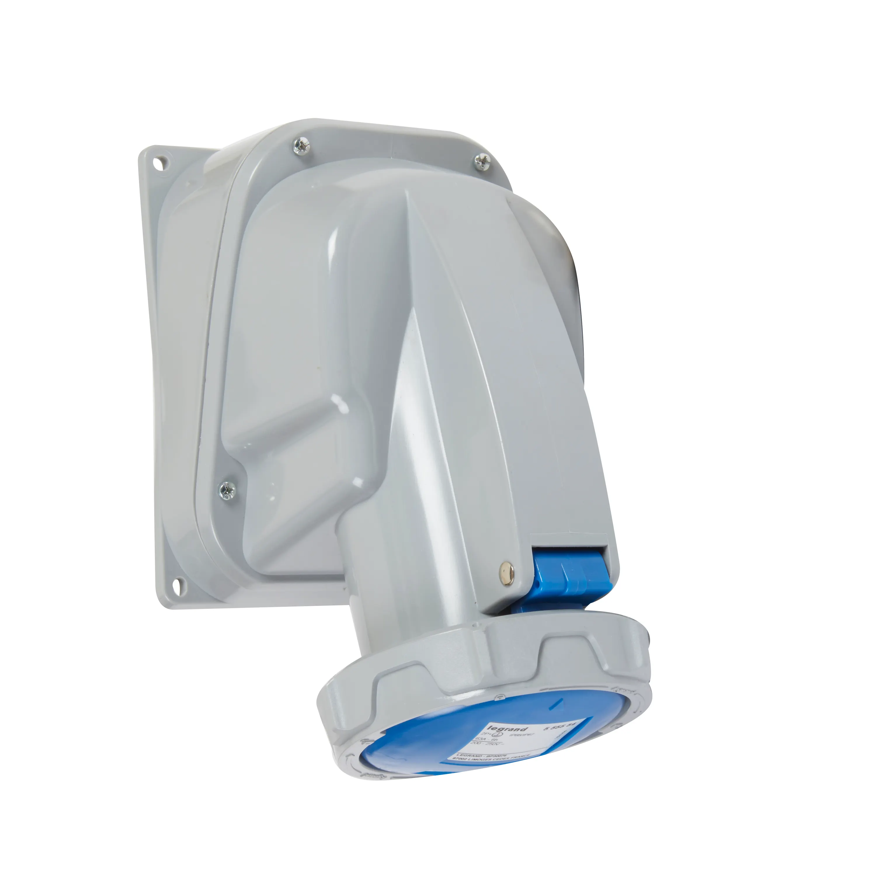 ليجراند - فيش صناعي 63A 2P+E 250V على الجدار, PRO IP66/67, P17