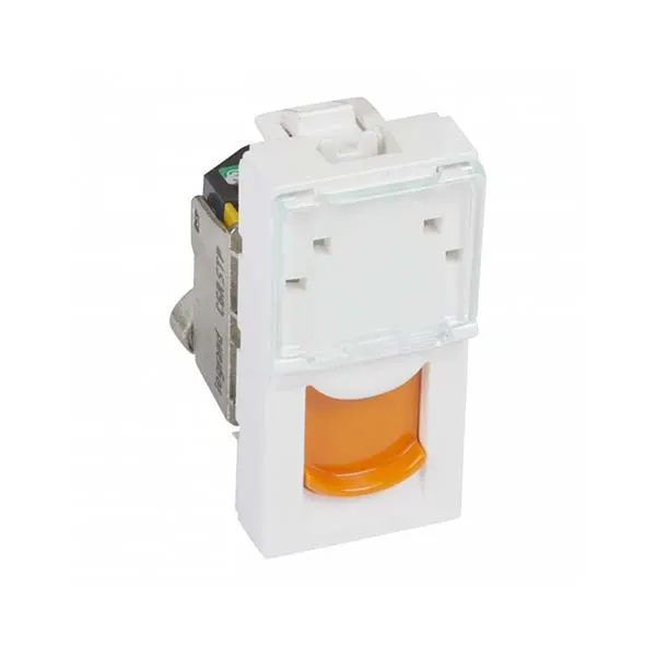 ليجراند - فيش بيانات أرتيور - RJ45 - Cat.6A - STP - 1 موديول - أبيض - برتقالي