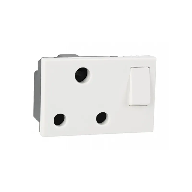 ليجراند - مقبس Arteor، هندي، 3 Pin، 16A، 2P+E، 3 موديول، White