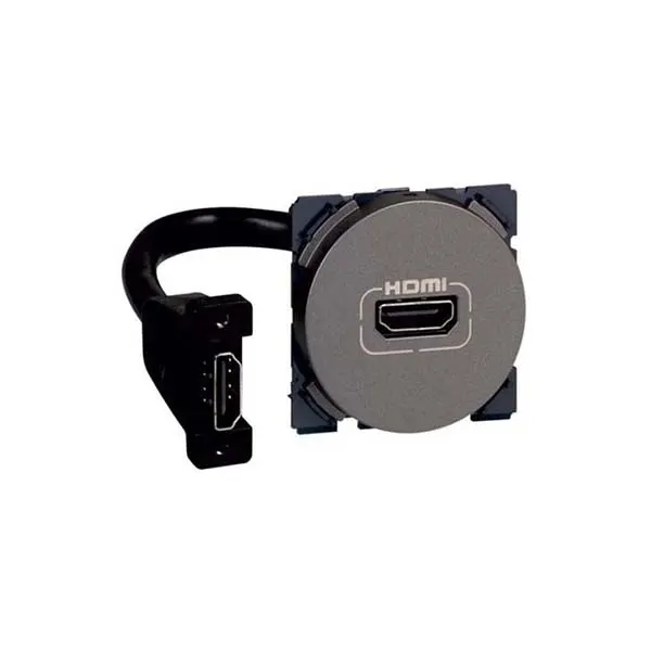 ليجراند - فيش HDMI - أرتيور - دائري - 2 موديول - مغنيسيوم