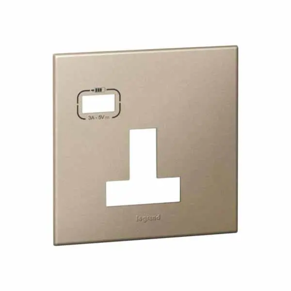 ليجراند - إطار أرتيور - لفيش - مفرد - مع شاحن USB - BS - بيج