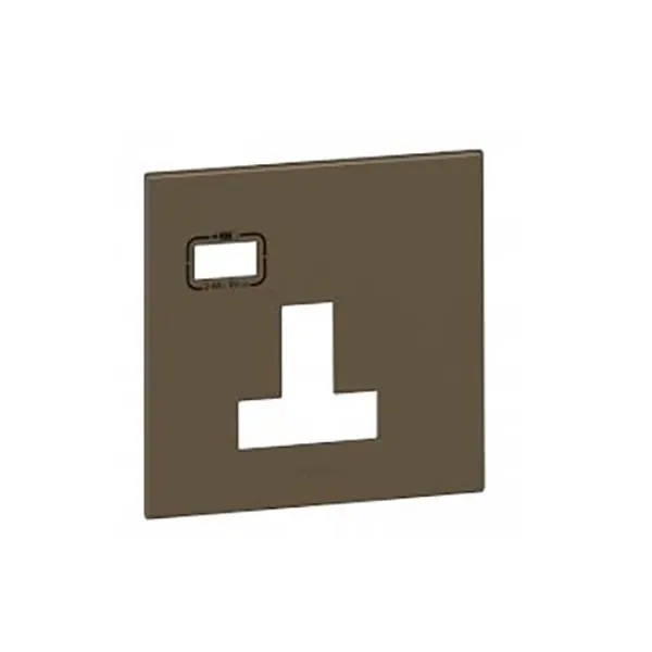 ليجراند - إطار أرتيور - لفيش - مفرد - مع شاحن USB - برونزي داكن