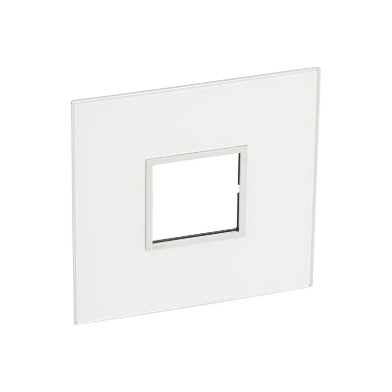 ليجراند - لوحة Arteor، إيطالية/أمريكية، 2 موديول، مربع، 4''x4''، Mirror White