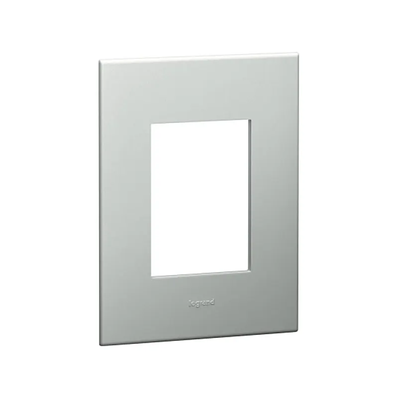 ليجراند - لوحة Arteor، أمريكية، 3 موديول، مربع، 2''x4''، Pearl Aluminium