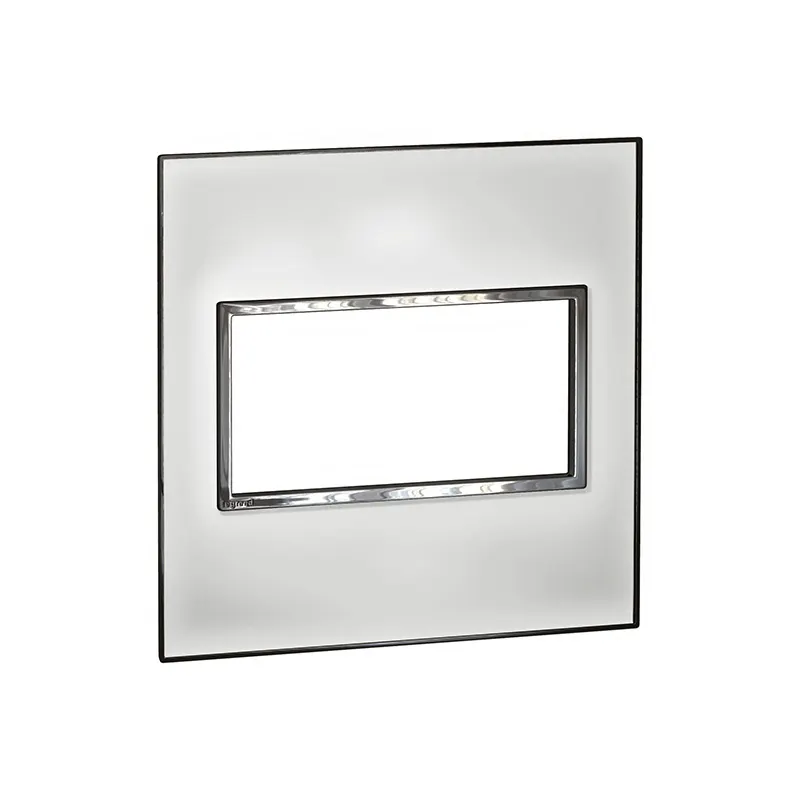 ليجراند - لوحة Arteor، إيطالية/أمريكية، 4 موديول، مربع، 4''x4''، Mirror White