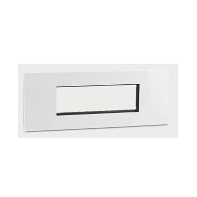 ليجراند - غطاء مع إطار Arteor، هندي، 6 موديول، مربع، White