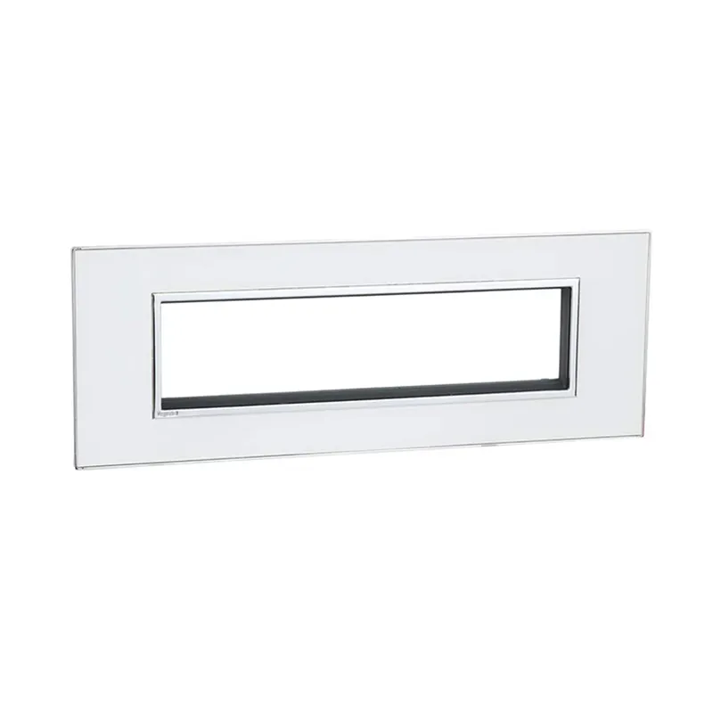 ليجراند - غطاء مع إطار Arteor، هندي، 8 موديول، مربع، Mirror White