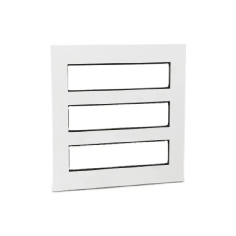ليجراند - غطاء مع إطار Arteor، هندي، 3x6 موديول، مربع، White