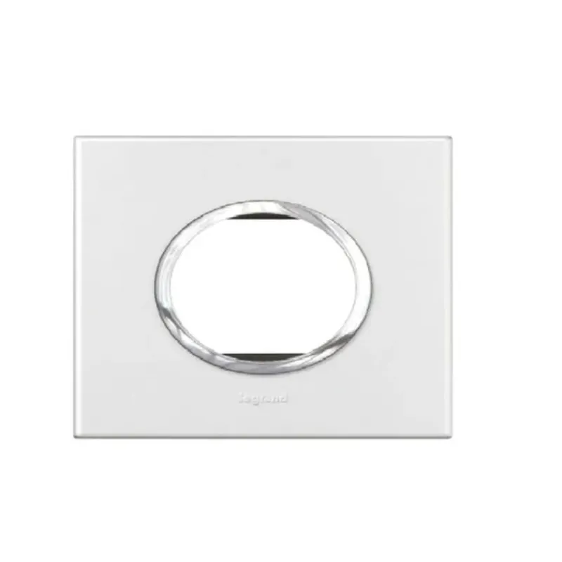 ليجراند - غطاء مع إطار Arteor، هندي، 2 موديول، دائري، White