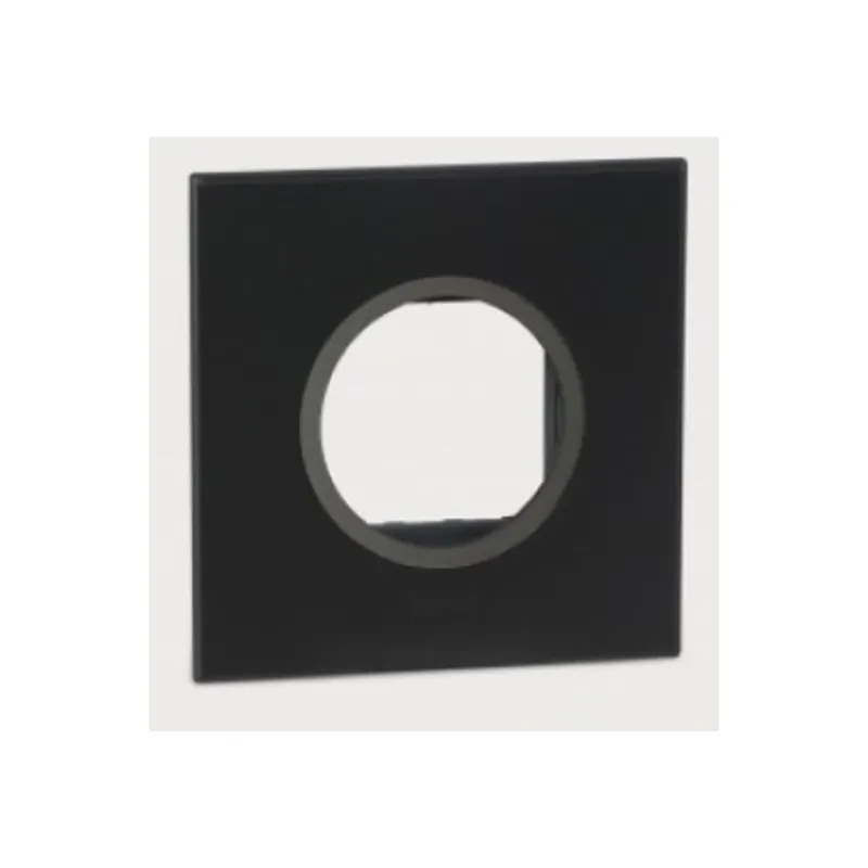 ليجراند - غطاء مع إطار Arteor، هندي، 2 موديول، دائري، Graphite