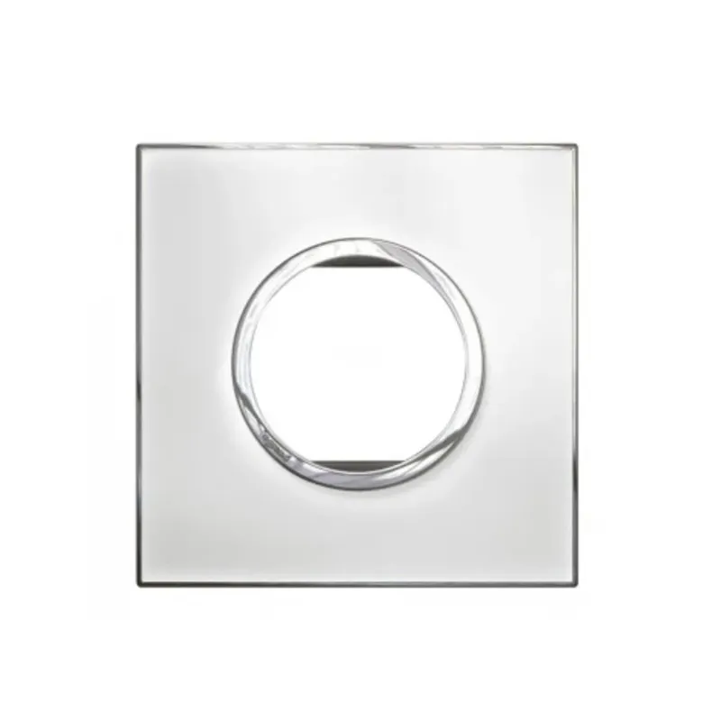 ليجراند - غطاء مع إطار Arteor، هندي، 2 موديول، دائري، Mirror White