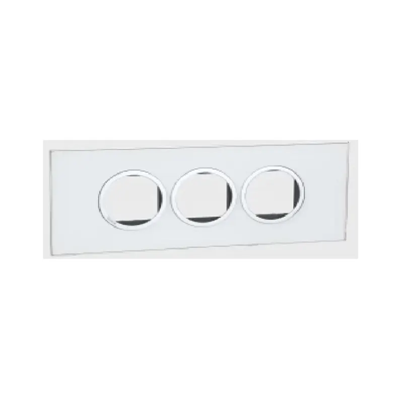 ليجراند - غطاء مع إطار Arteor، هندي، 6 موديول، دائري، Mirror White