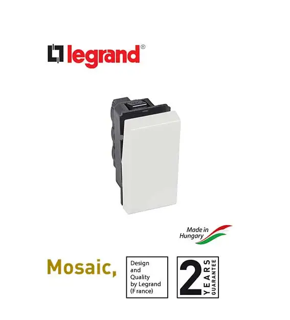 ليجراند - مفتاح - موزاييك - 20 أمبير - 250 فولت - 1 موديول
