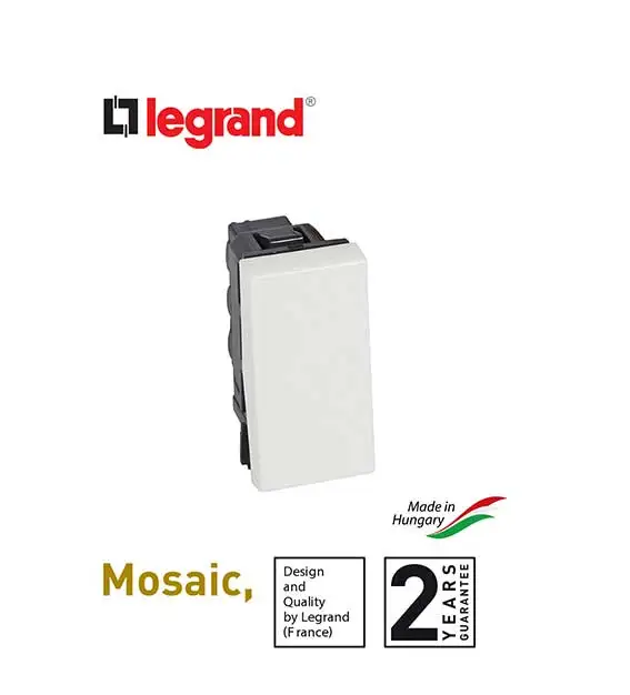 ليجراند - مفتاح جرس - 6 أمبير - 250 فولت - 1 موديول