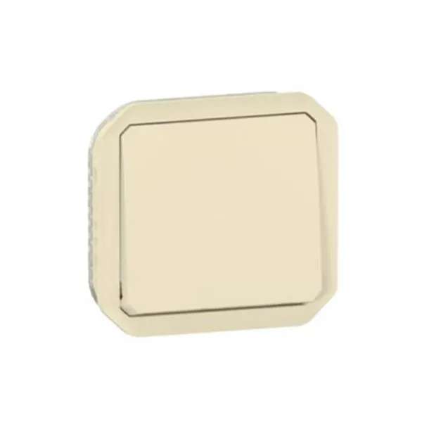 ليجراند - مفتاح Plexo، IP55، فتحة،خط 2، 10A 250V، آلية، بيج