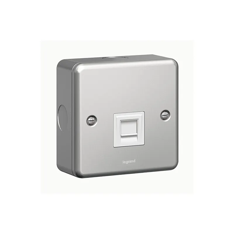 ليجراند - مقبس الهاتف Synergy، Master مفرد، Flush Mounting، Metalclad