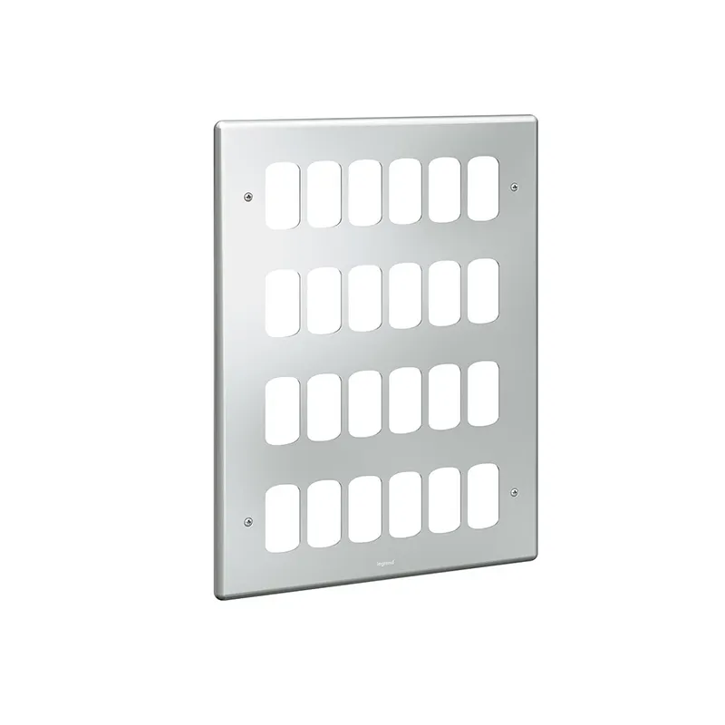 ليجراند - لوحة أمامية Synergy، ل24 Grid موديول، 4x3 مجوز، Metalclad