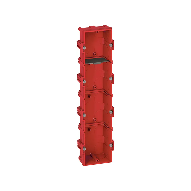ليجراند - علبة تركيب Batibox، رباعي، 8/10 موديول، عمق 40mm، بناء