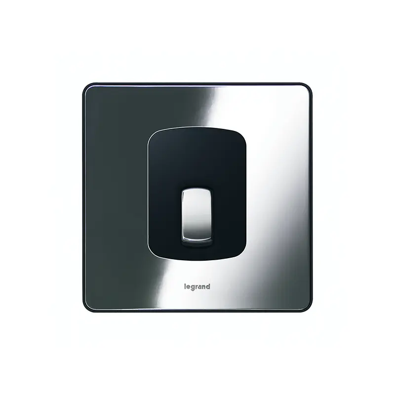 ليجراند - مفتاح مزدوج القطب Synergy Sleek، 20A، 250V، Polished Stainless Steel