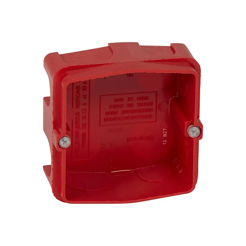 ليجراند - علبة تركيب Batibox، مفرد، لمقابس 20A/32A، 85x85mm، عمق 50mm، تثبيت بالبراغي، بناء