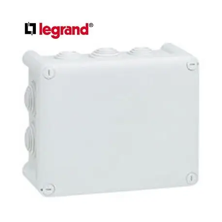 ليجراند - صندوق بلكسو ضد الماء - IP55 - مقاس 155x110x74 مم - 10 مداخل