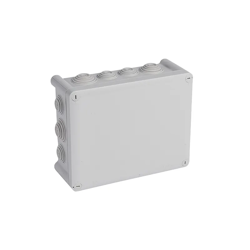 ليجراند - علبة التوصيل Plexo، 14 فتحة، IP55، 220x170x92mm، مستطيل، Grey