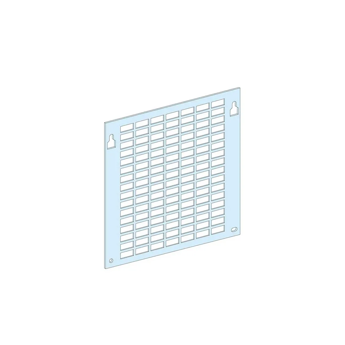 شنايدر - إكسسوار لوحة خدمة - SLOTTED MOUNTING PLATE W600 4M