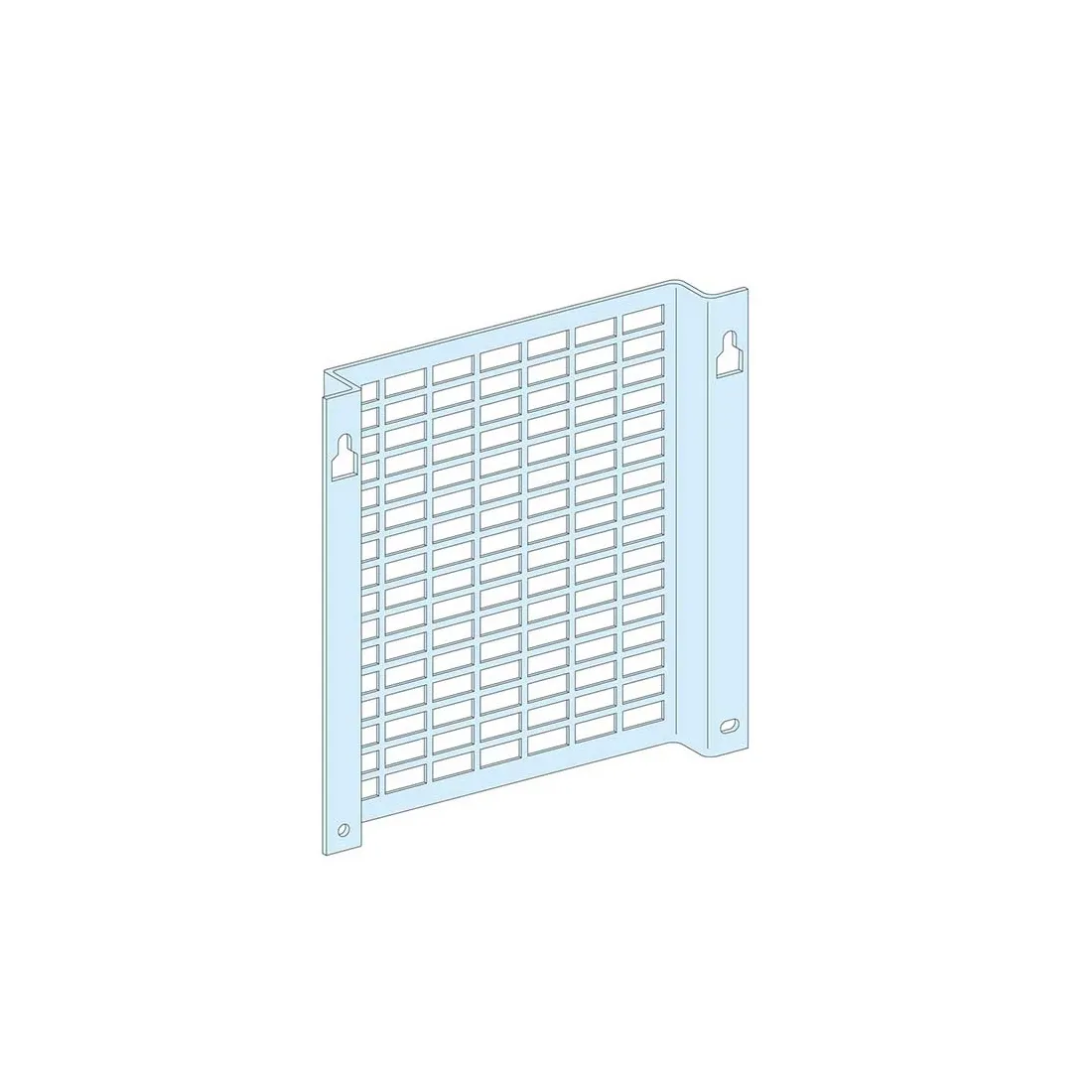 شنايدر - إكسسوار لوحة خدمة - RECESSED SLOTTED M.PLATE W600 4M