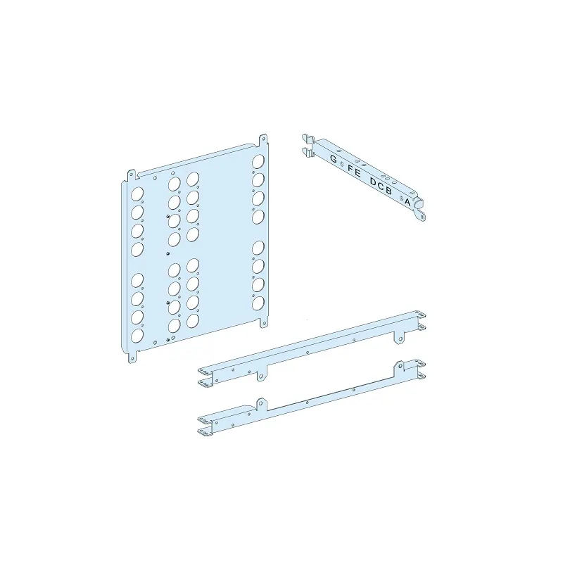 شنايدر - إكسسوار لوحة خدمة - MOUNTING PLATE SOURCE CHANGEOVER NSX/INS/INV 630 3P/4P ROTARY HORIZONTAL