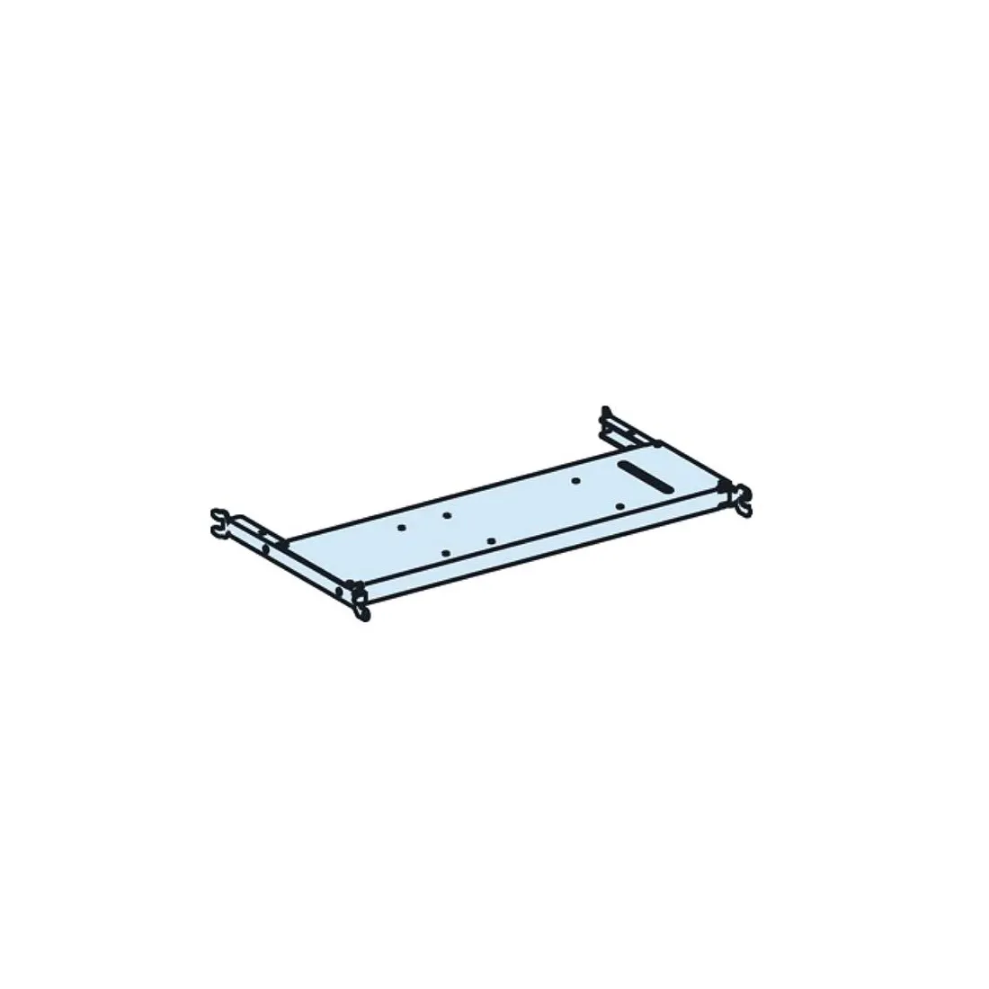 شنايدر - إكسسوار لوحة خدمة - MOUNTING PLATE VERT. WITHD. NT-MTZ1/NS 3P/4P 1600A W650 PRISMA P