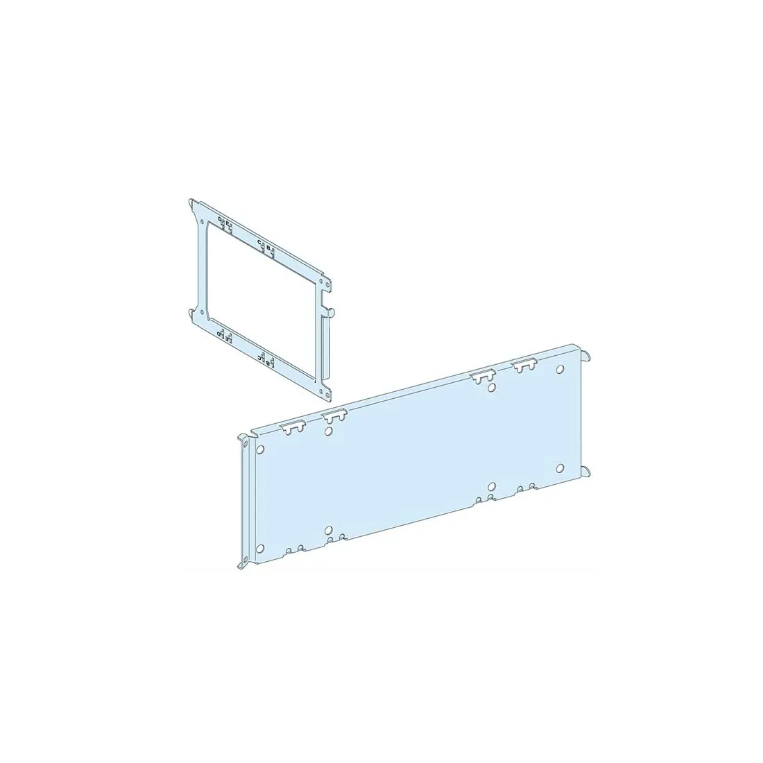 شنايدر - إكسسوار لوحة خدمة - MOUNTING PLATE NS3200 INS-INV2500 FIXED VERTICAL IN WIDTH 650
