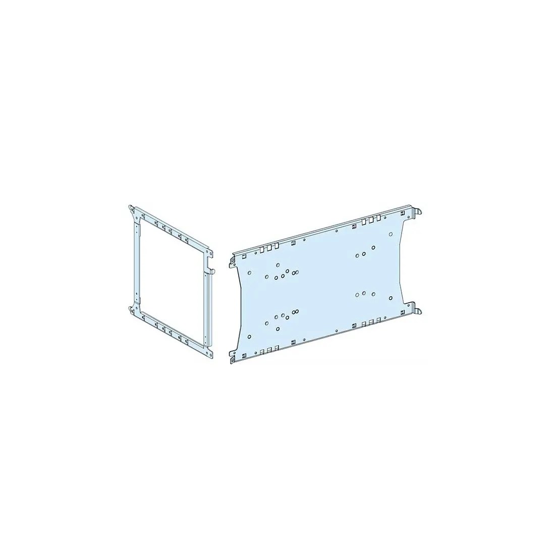 شنايدر - إكسسوار لوحة خدمة - MOUNTING PLATE INF 3P/4P 63-160A VERTICAL AND HORIZONTAL W650