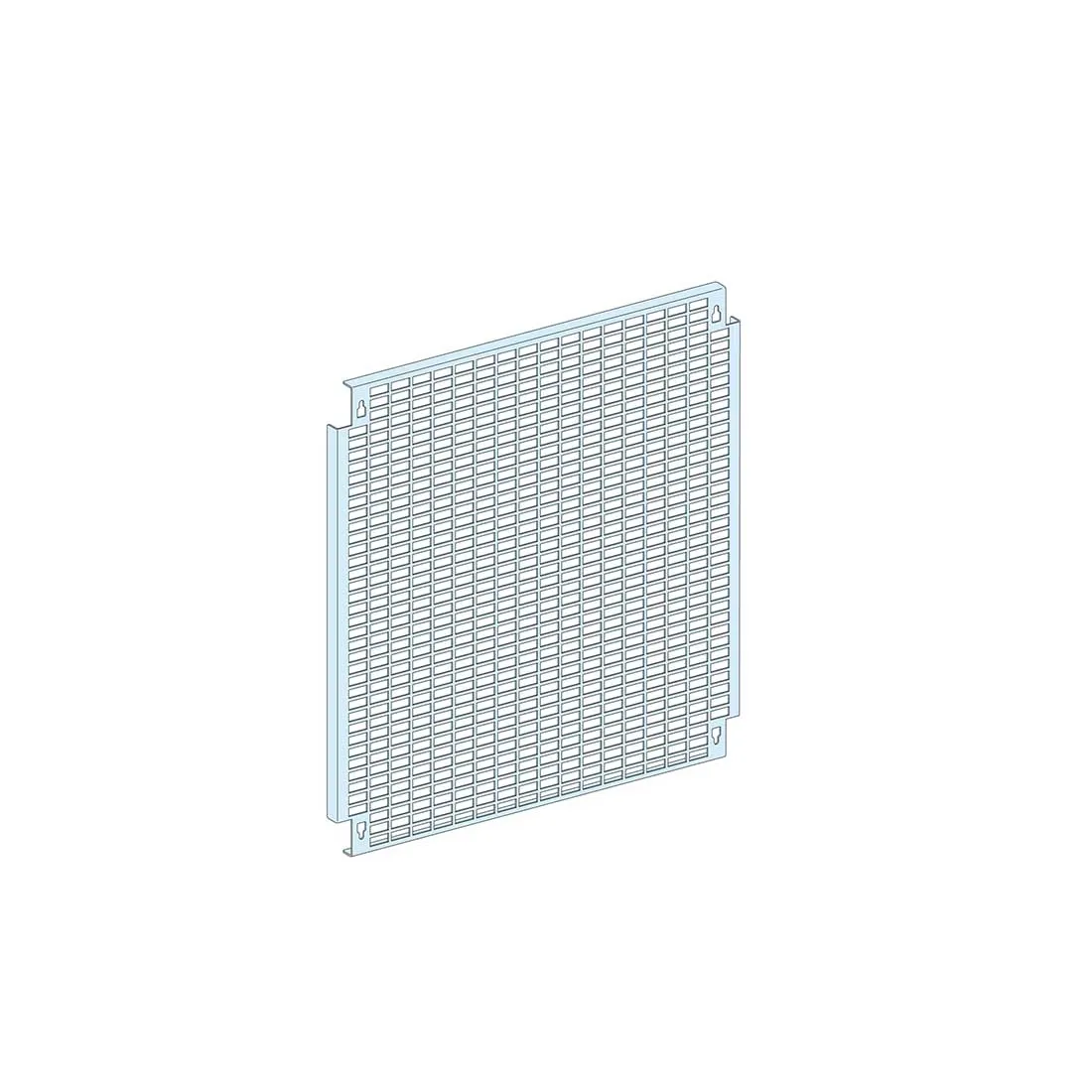 شنايدر - إكسسوار لوحة خدمة - UNIVERSAL SLOTTED MOUNTING PLATE, 12 MODULES
