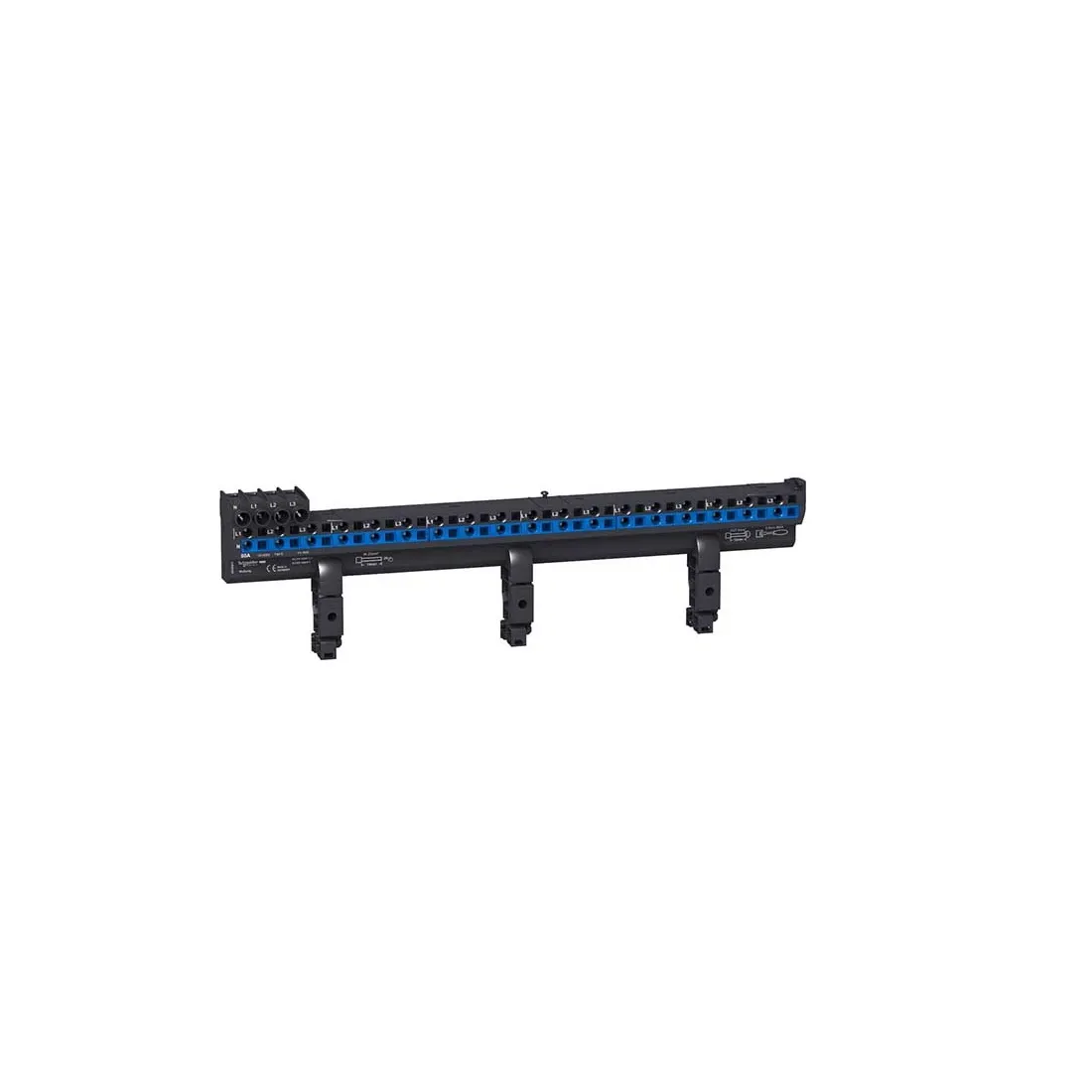 شنايدر - إكسسوار لوحة خدمة - LINERGY FM 4P DISTRIBUTION BLOCK 80A 24M 36 HOLES