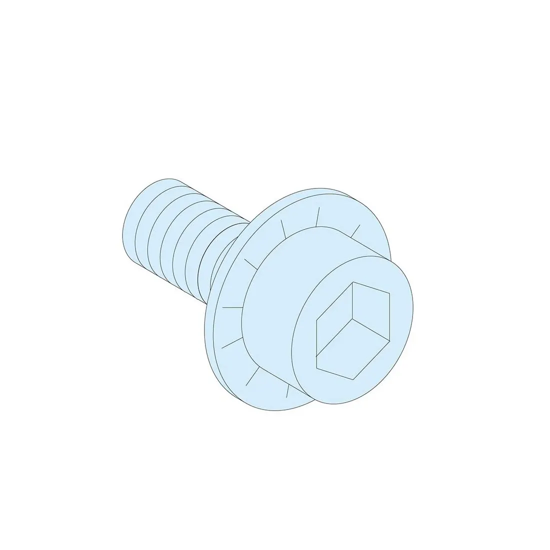 شنايدر - إكسسوار لوحة خدمة - 20 SCREWS 8.8 CLASS M6X12/ LINERGY BW BB