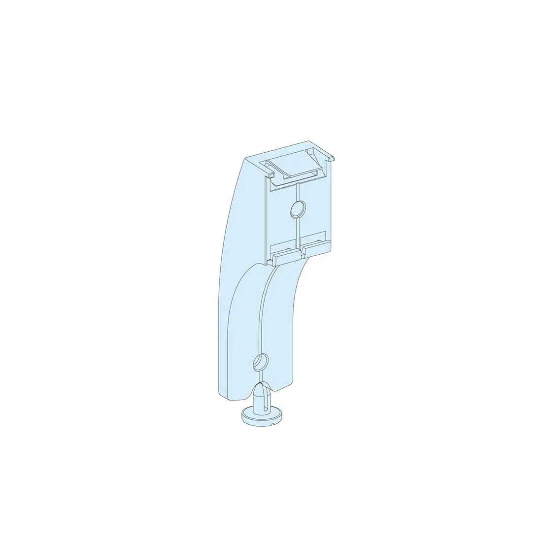 شنايدر - إكسسوار لوحة خدمة - 12 CABLE DUCT SUPPORTS - HORIZONTAL