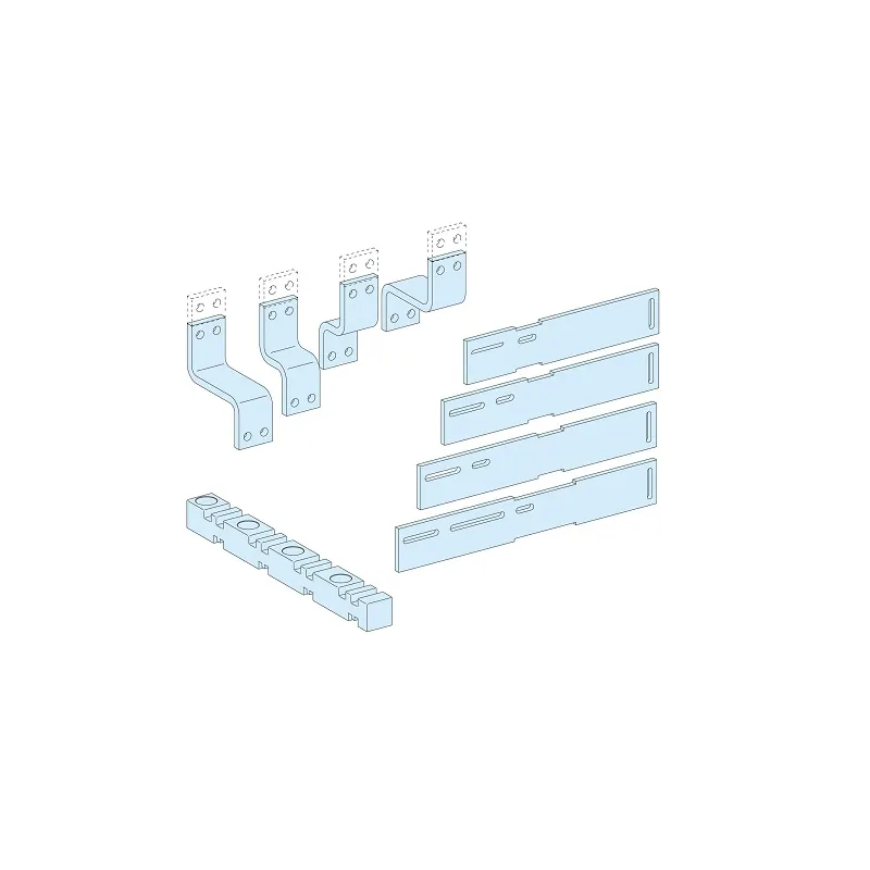 شنايدر - إكسسوار لوحة خدمة - Connection for vertical fixed NS, 3P 1250A, on Linergy LGY